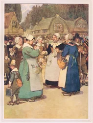 Bonnes femmes, dit une dame au visage dur, je vais vous dire ce que je pense